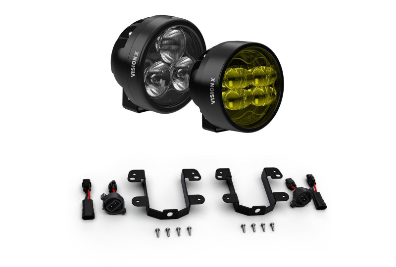 Vision X - CR-Series Performance LED Fog Light Upgrade Kit - Jeep Wrangler JK, JL & Gladiator JT