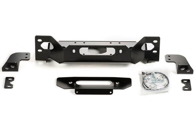 Warn 101255 Winch Mount Plate; Wrangler JL & Gladiator JT w/ Steel Bumper Group