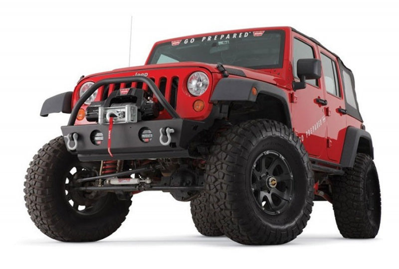 Warn Rock Crawler Stubby Front Bumper for Jeep JK