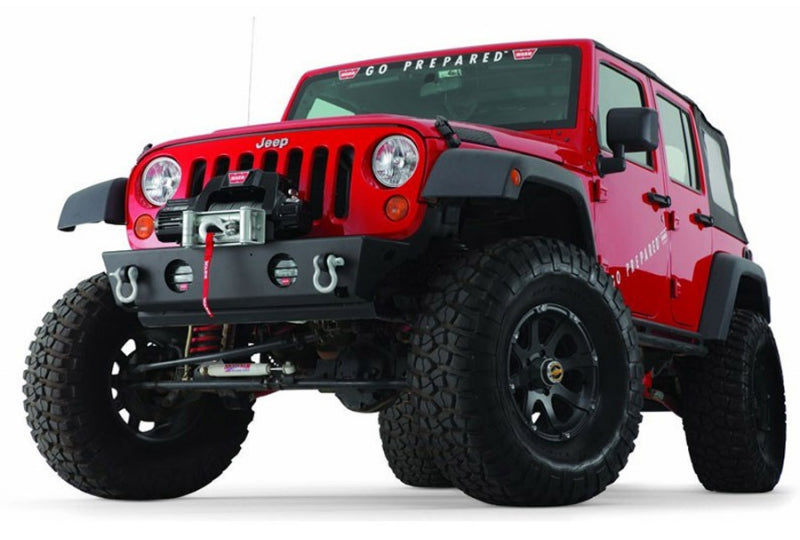 Warn Rock Crawler Stubby Front Bumper for Jeep JK