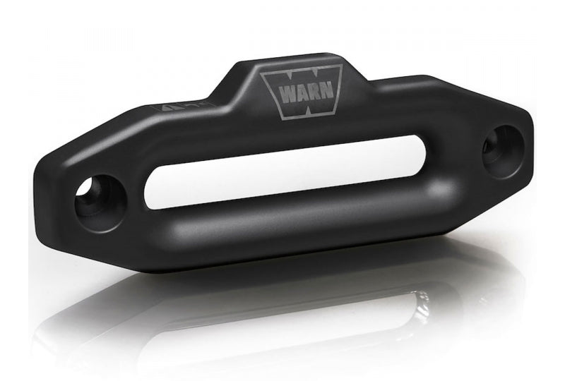 Warn 1" Premium Hawse Fairlead; Black & Polished