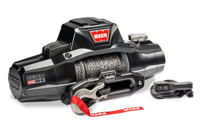 Warn 110010 Zeon XD 10s - 10,000 Pound Synthetic Rope Winch