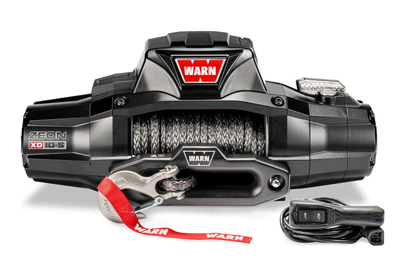 Warn 110010 Zeon XD 10s - 10,000 Pound Synthetic Rope Winch