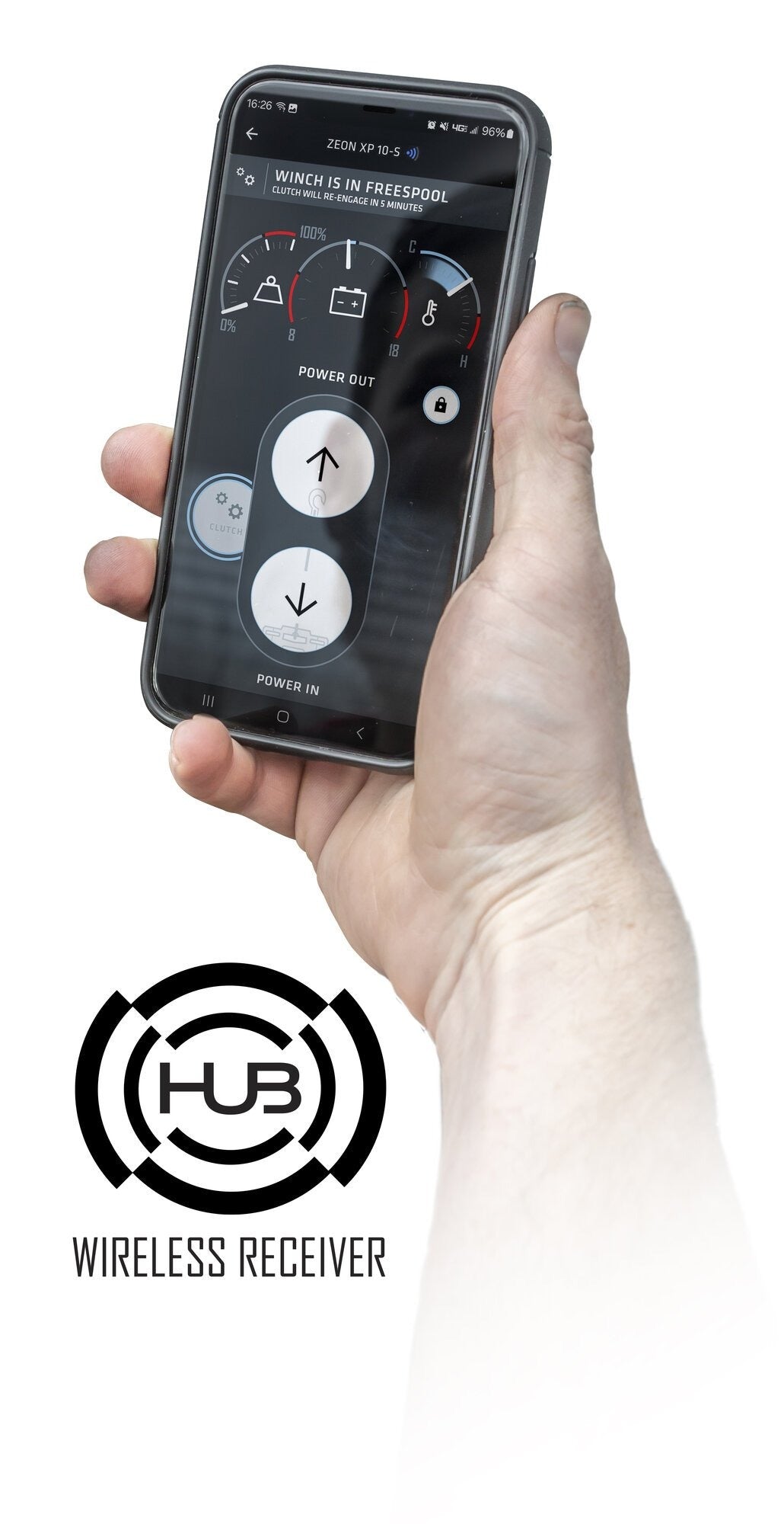 Warn 110100 Zeon XP 10s - 10,000 Pound Synthetic Rope Winch