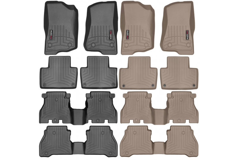 WeatherTech DigitalFit Floor Liners; Wrangler JL & Gladiator JT