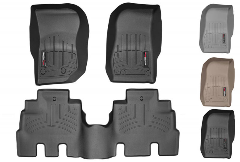 WeatherTech DigitalFit Floor Liners; Wrangler JK