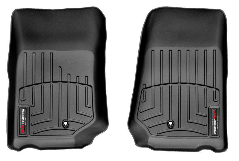 WeatherTech Front Floor Liners in Black, 441051; 07'-'13 Wrangler JK