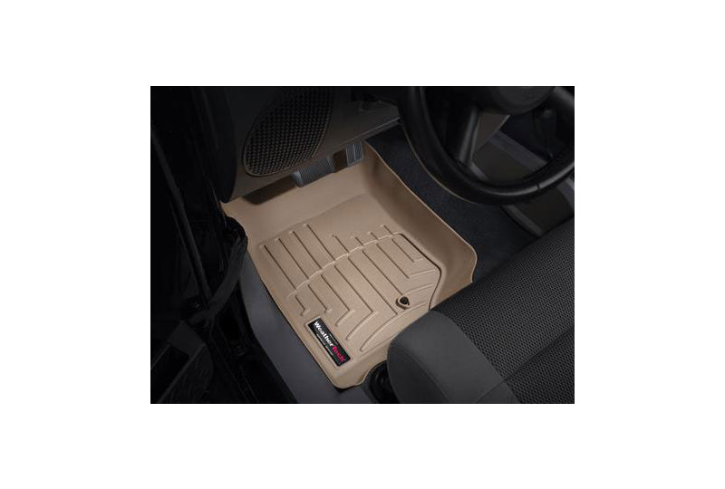 WeatherTech Front Floor Liners in Tan, 451051; 07'-'13 Wrangler JK