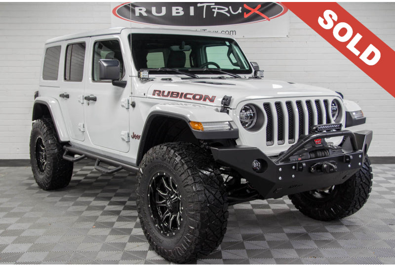 2018 Jeep Wrangler Rubicon Unlimited JL in Bright White - SOLD