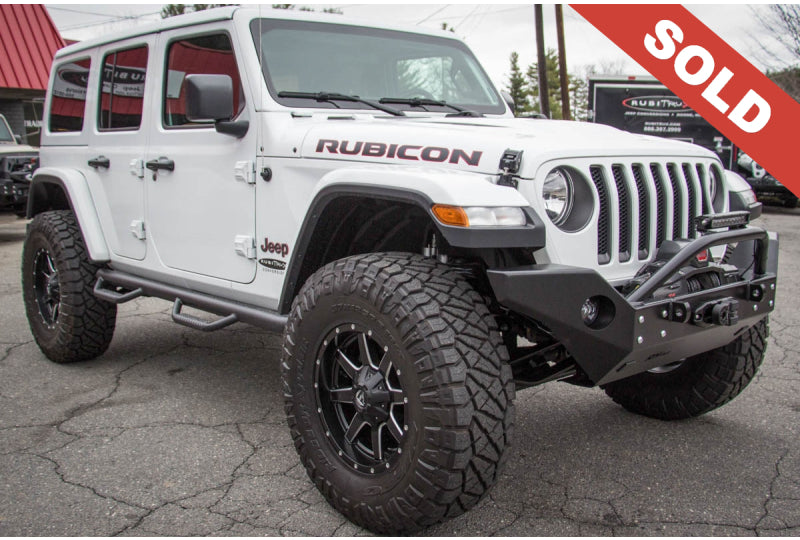 2018 Wrangler Rubicon Unlimited JL Bright White - SOLD