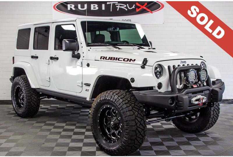 2017 Jeep Wrangler Rubicon Unlimited HEMI White - SOLD