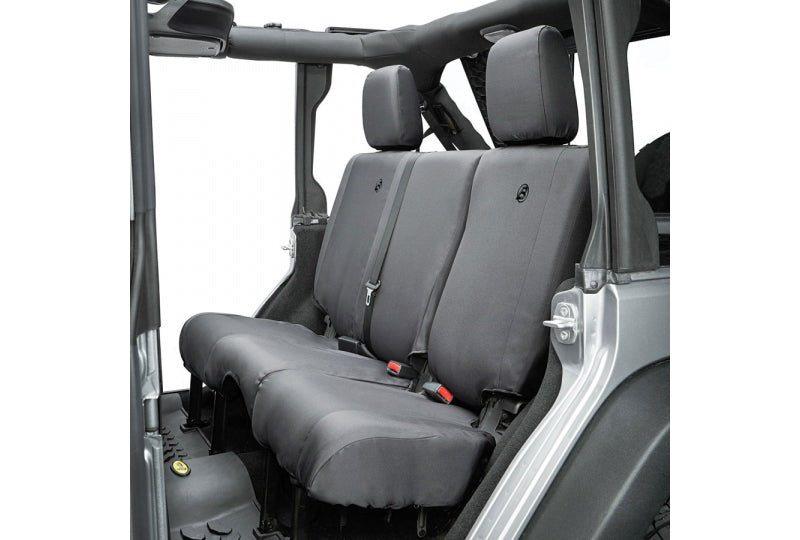 Bestop Rear Seat Covers Wrangler Unlimited Door 2007-2011 Black