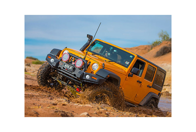 ARB 3450230 Deluxe Bar Front Bumper; Wrangler JK