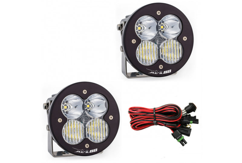 Baja Designs XL-R80 LED Light Pair Driving / Combo